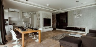 Hill Park Duplex Apartment in Warsaw by Hola Design