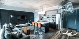 Industrial Condo Loft by LUX Design