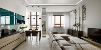 Modern Apartment in Kharkov by Larisa Nikitenko