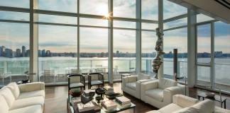 165 Charles Street Penthouse in the Meatpacking District by Richard Meier