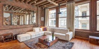 Ultimate Soho Exposed Brick and Wood Beams Loft on Prince Street in New York