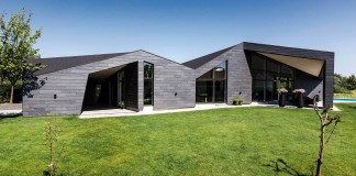 Contemporary Unique House near Sea by Skanlux