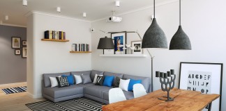 Contemporary Apartment in Moscow Visualized by Geometrium