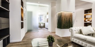 Contemproary Art of Scent of Garden Apartment in Rome by Brain Factory