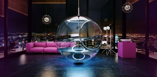 Glass Bathsphere, the Future of Bathroom Baths by Alexander Zhukovsky