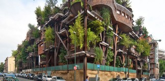 The 25 Green Steel Forrest by Luciano Pia
