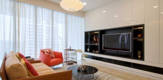 Apartment designed for an art lover in Singapore by KNQ Associates