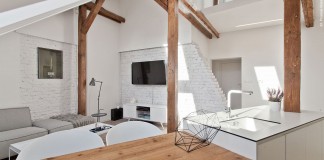 Attic Interior Design of an Apartment in Gliwice by Superpozycja Architekci
