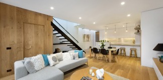 Bright and Airy Two Story Contemporary Victorian-era Home in Melbourne by design by t