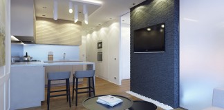 Compact Apartment in Kiev by Eugene Meshcheruk