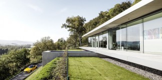 The ultramodern mountain villa K by Paul de Ruiter Architects