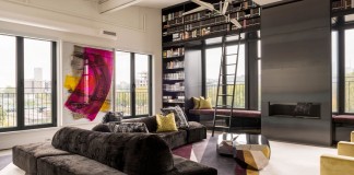 Redpath industrial chic apartment by Les Ensembliers