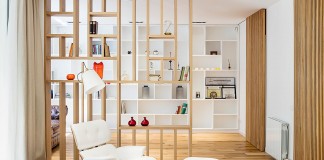 Sculptured Central Nucleus Apartment in Barcelona by Sergi Pons architects
