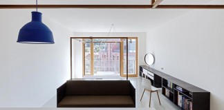 Minimalist Guest Apartment in Prague by Mjölk Architects & DDAANN