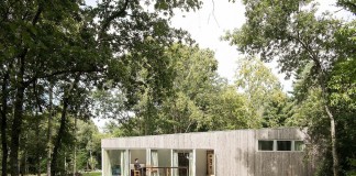 1 story small and simple wood JJ&S.M House by Atelier Mima