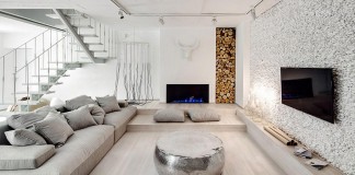 A Bright White Home in Kiev by FORM Architectural Bureau