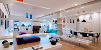 Arabella Rocca design the chic Trastavere Apartment located in Rome, Italy