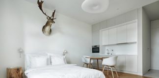 BLACKHAUS design the tiny Daniel Apartment near the historic centre of Krakow Krakow, Poland