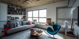 MaxHaus condo with the concept of free plan loft style by Casa 2 Arquitetos