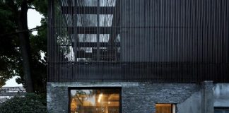 Ceramic townhouse in Shanghai designed by ArchUnion