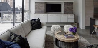 LG Interiors design a stylish chic penthouse in the epi-center of downtown Chicago
