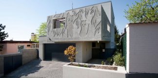 Modern concrete Villa Inga designed by ARCHITEKTI ŠEBO LICHÝ