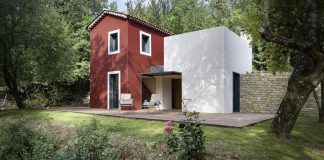 A Rural Home renovation in Sclos de Contes near Nice, France designed by Cyril Chenebeau Architecte