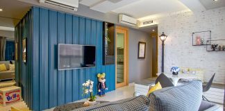 Home design inspired by the urban environment born from the client’s love for street art and pop imagery