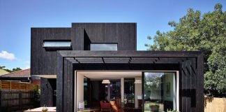 Renovation of a nineteenth century Italianate Victorian masonry with a elegant and restrained timber addition to accommodate a young family