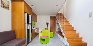 Tiny irregular shaped 4m wide and 8m deep plot home in Ho Chi Minh City designed by MM ++ Architects