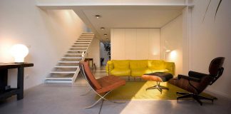 Loft Ex Magazzini Generali with a furniture reflection of modern and vintage design