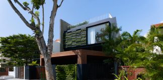 Maximum Garden House located in Singapore and designed by Formwerkz Architects