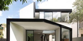 An articulated two-storey volume is sensitively stitched to the rear fabric of a Federation masonry