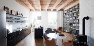 Clean and functional dwelling for a young couple located in a former monastery