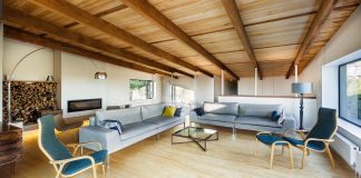 Detached 60s residence gets a modern renovation to look like a 21st century family home