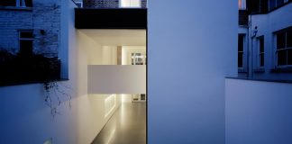 Old victorian town house is converted into modern home for a growing family