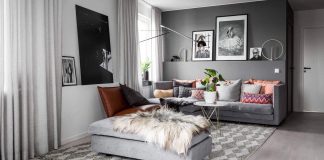Liljeholmen Scandinavian apartment in Stockholm by Stylingbolaget