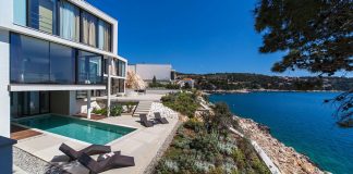 Modern complex of luxury villas and apartments in the Dalmatian region