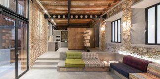 Loft MDP: Refurbishment of an old carpenter’s workshop into stylish loft with brick and stone walls
