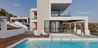 Contemporary villa overlooking the Mediterranean sea located in Porto Heli, the “Hamptons” of Greece