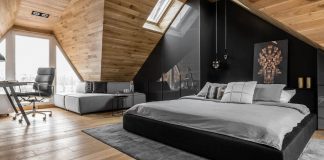 Stylish tiny attic apartment in the Polish town of Sopot