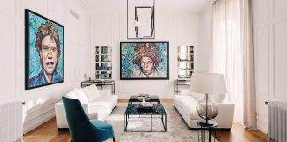 Apartment design for a family of globetrotters in an English elegance and Italian design