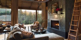 Beautiful wooden cottage designed to fulfil all the contemporary needs