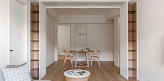 Bright interior makes this simple apartment to be so lovely
