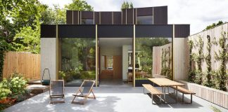 Contemporary home by a 100-year-old pear tree in London, England
