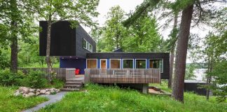 Hyytinen Cabin in Northern Minnesota replaces an old non-insulated structure