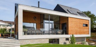 Swiss Simplicity: where modern-meets-traditional home in simple shapes and forms