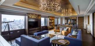 Swissôtel Nankai Osaka luxury apartment designed by Design Studio Crow