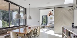 Backwater home designed to benefit from the views of the surroundings