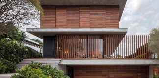 Bravos House design creates a simple color palette with a strong visual impact